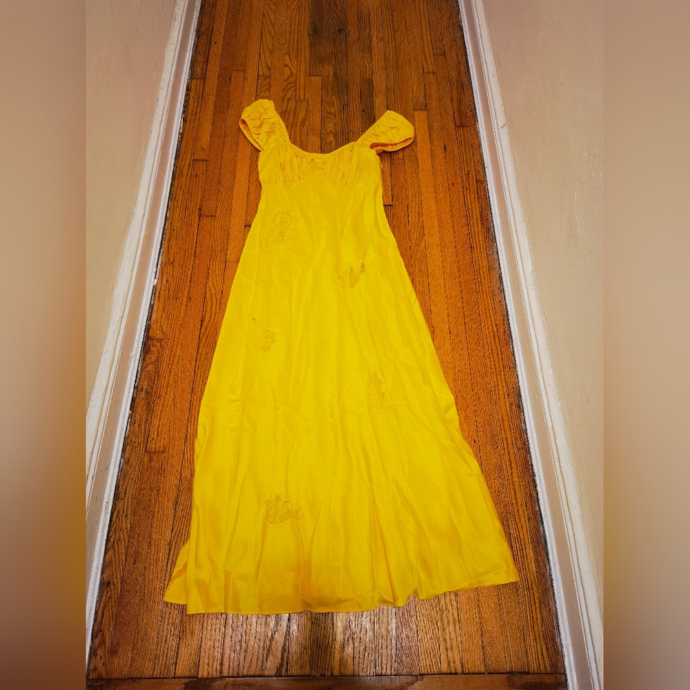 NEW DOEN Gwendolyn Dress Daylily Color - Picture 4 of 6